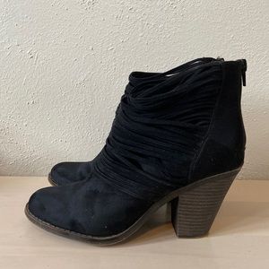 Fergalisious Black Bootie Heel